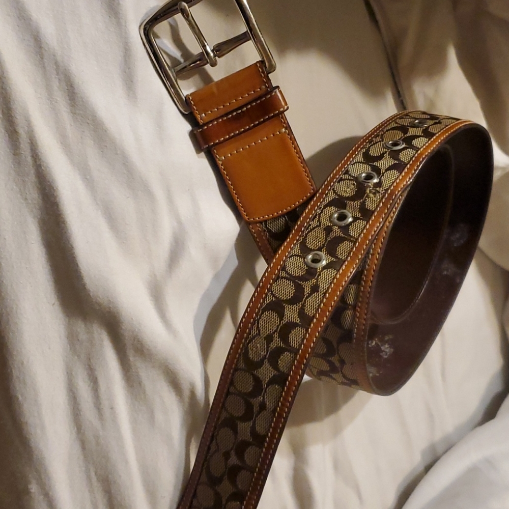 Coach belt